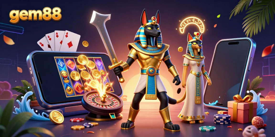 Experience the thrills of gem88 with vibrant slot games and ancient Egyptian themes.