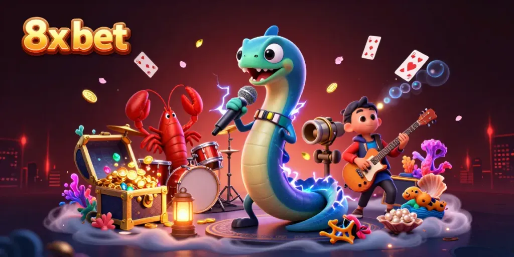Experience thrilling wins with the vibrant 8x bet underwater casino scene full of action.
