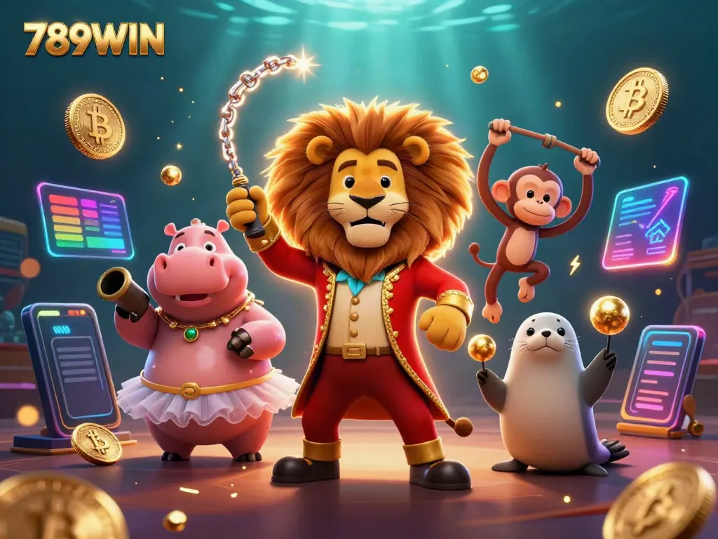 Engage in exciting adventures at 789WIN as vibrant casino characters light up the scene with high-stakes excitement.