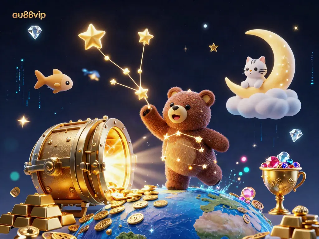Engage with the exciting world of au88vip, where riches and luck converge in a vibrant casino scene.