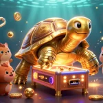 Experience the thrilling action at Link Jun88 as players enjoy a vibrant crypto-themed casino scene.
