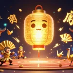 Experience excitement at f168 as golden spirits and warriors enliven the gaming atmosphere amidst swirling energy and treasures.