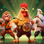 Experience the thrill of ta 88 with a vibrant 3D illustration showcasing casino excitement and animated characters.
