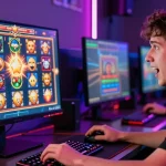Slot gacor menarik perhatian pemain dalam suasana gaming yang energik.